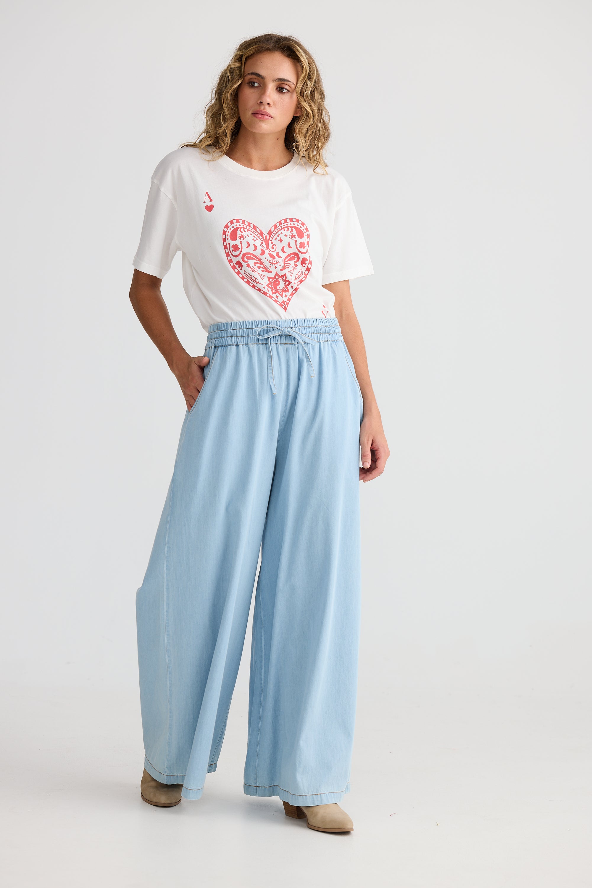 Freedom Pant - Light Denim-Pants-Talisman-The Bay Room