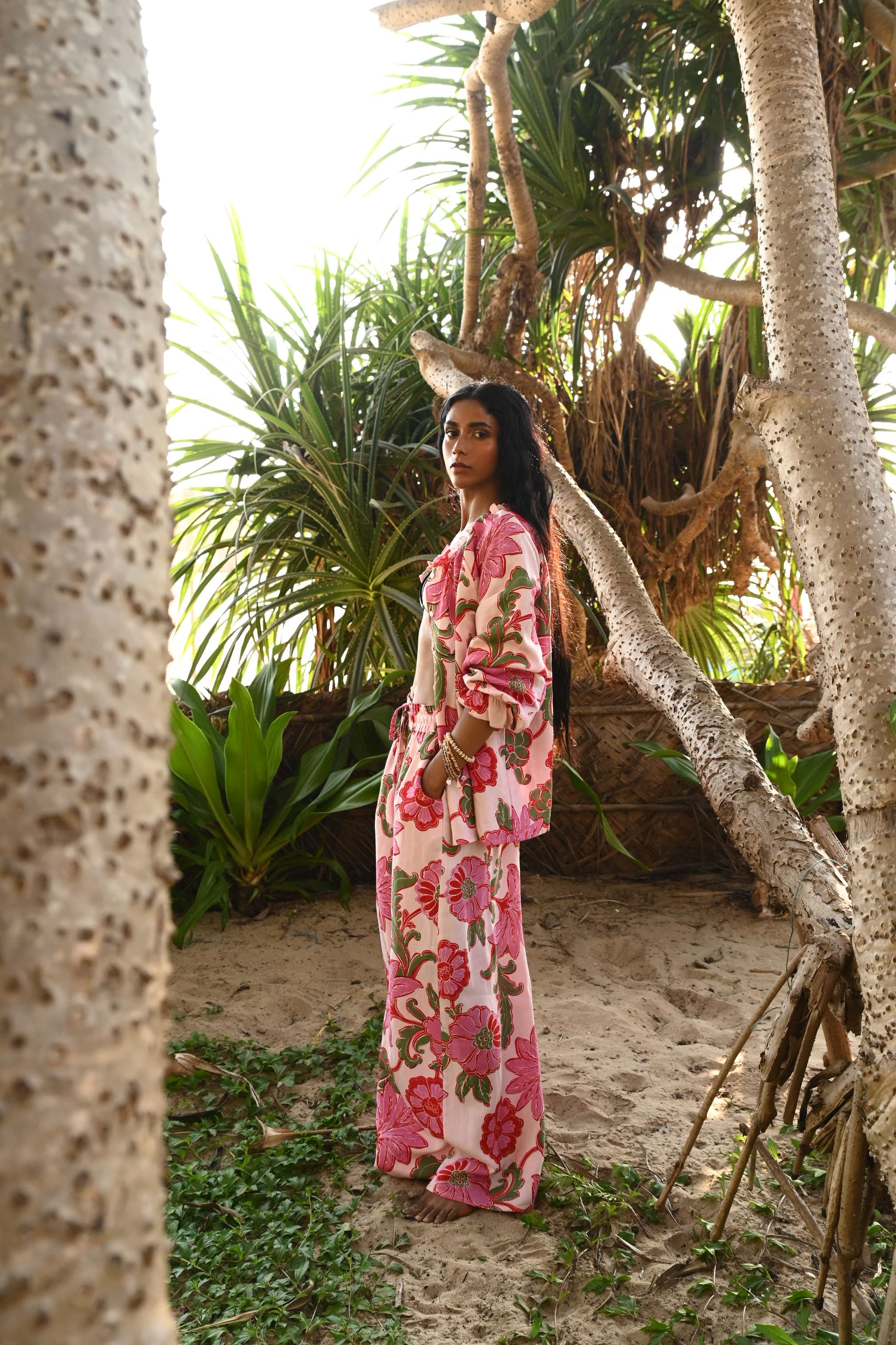 Freedom Pant - Pink Ibiza-Pants-Talisman-The Bay Room