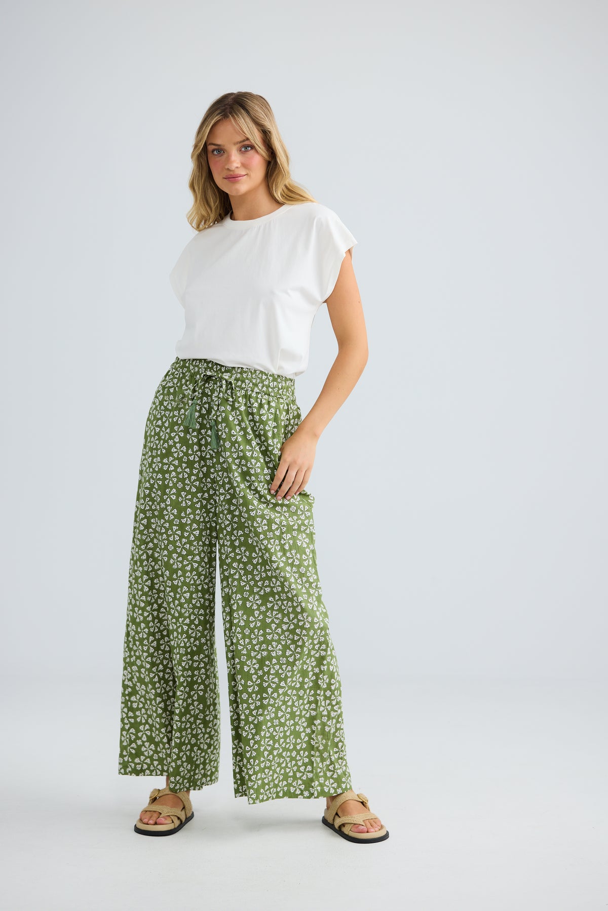 Freedom Pant - Sage Petal