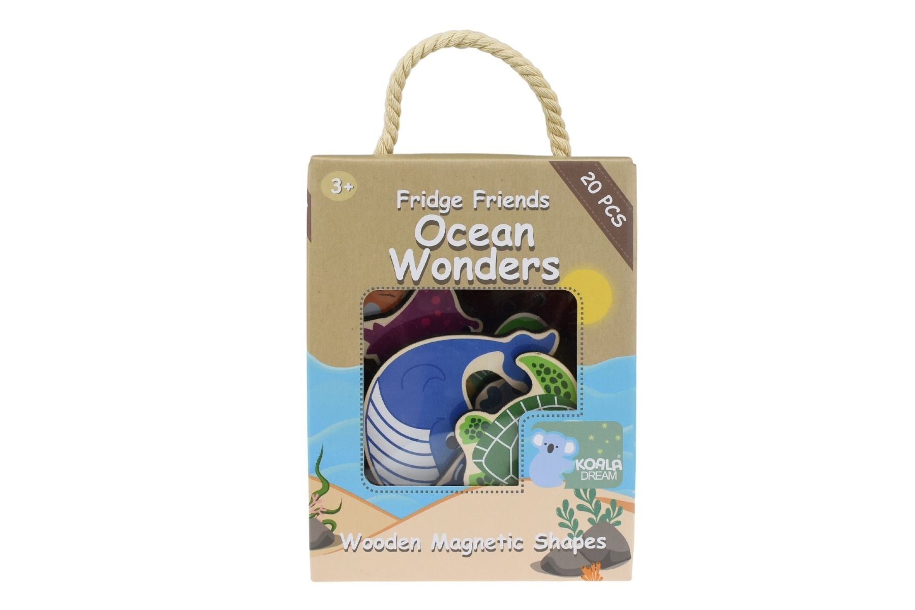 Fridge Friends Magnetic Sea Creatures & Ocean Wonders 20pcs-Toys-Eleganter-The Bay Room