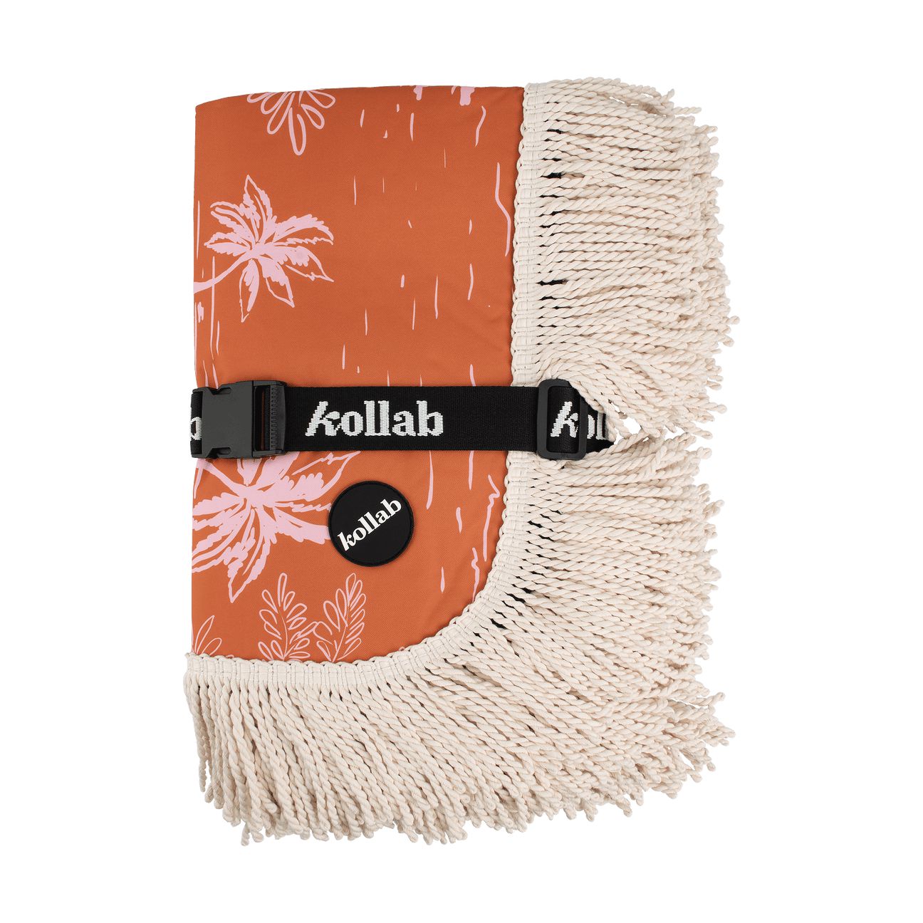 Fringed Medium Picnic Mat Coastal Haven-Travel & Outdoors-Kollab-The Bay Room