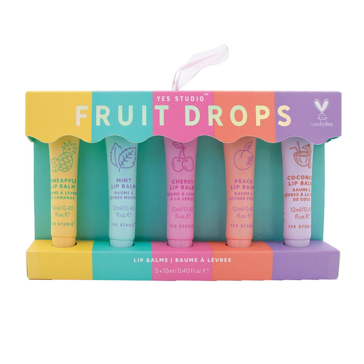 Fruit Drops Lip Balms Collection-Beauty & Well-Being-Yes Studio-The Bay Room