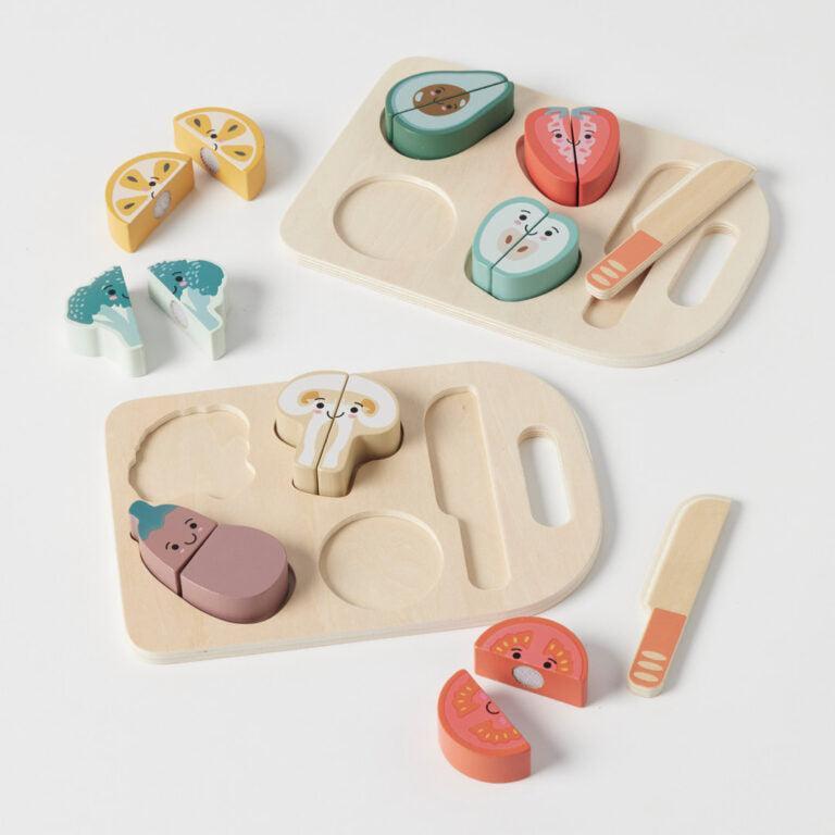 Fruit & Vegetable Cutting Set-Toys-Zookabee-The Bay Room