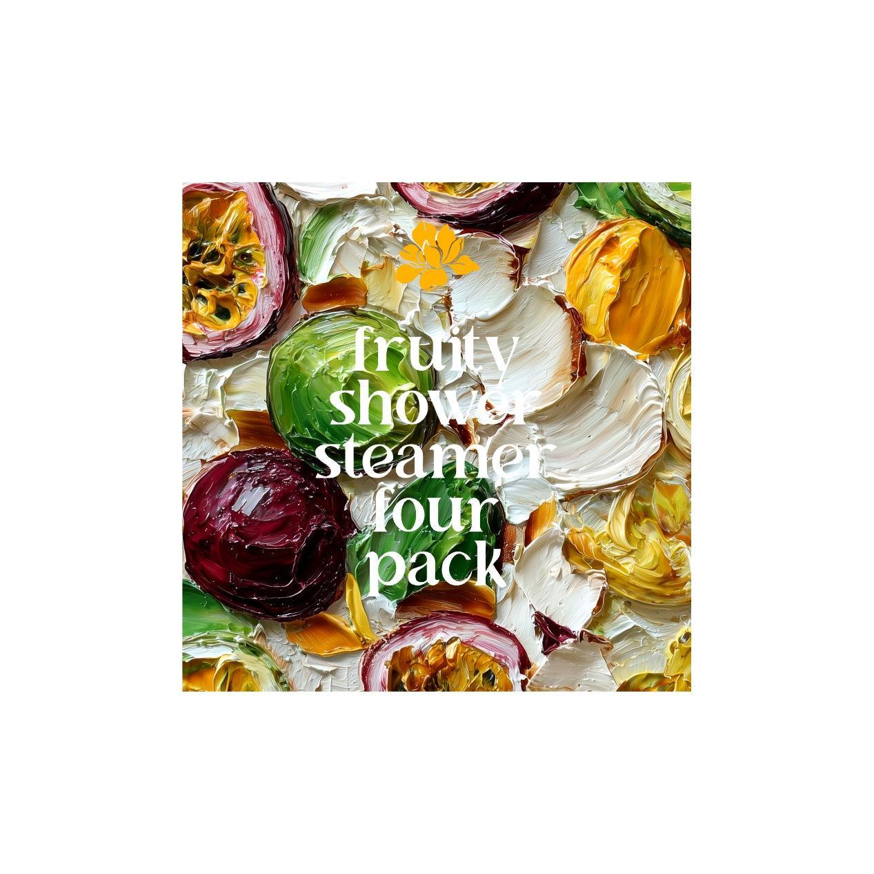 Fruity Shower Steamer Four Pack-Beauty & Well-Being-Blume & Body-The Bay Room
