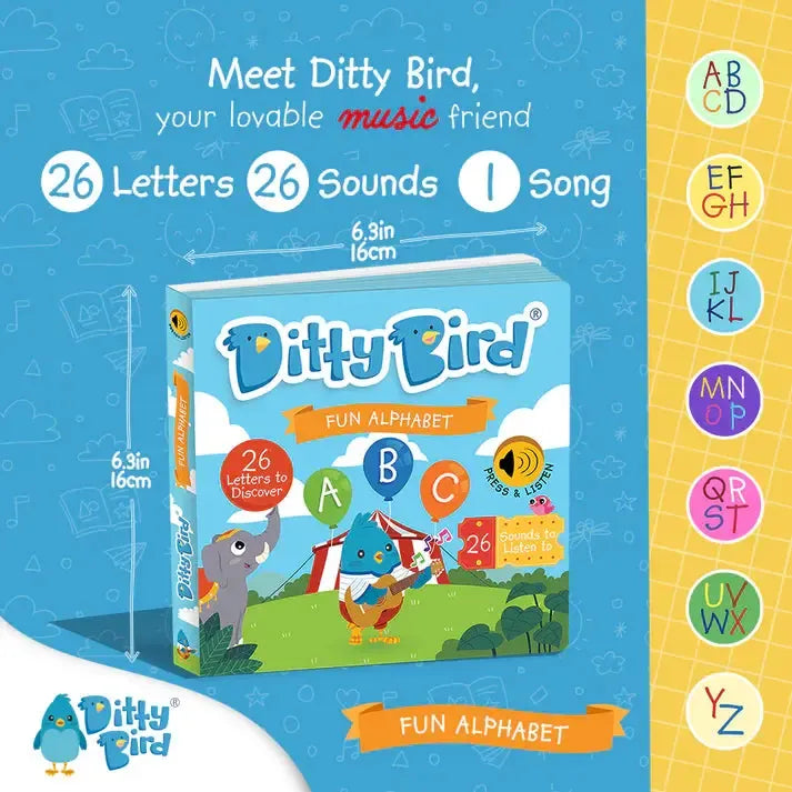 Fun Alphabet-Nursery & Nurture-Ditty Bird-The Bay Room