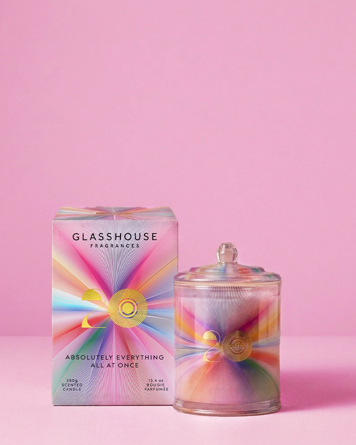 380g Candle - 20 Year Anniversary Candle
