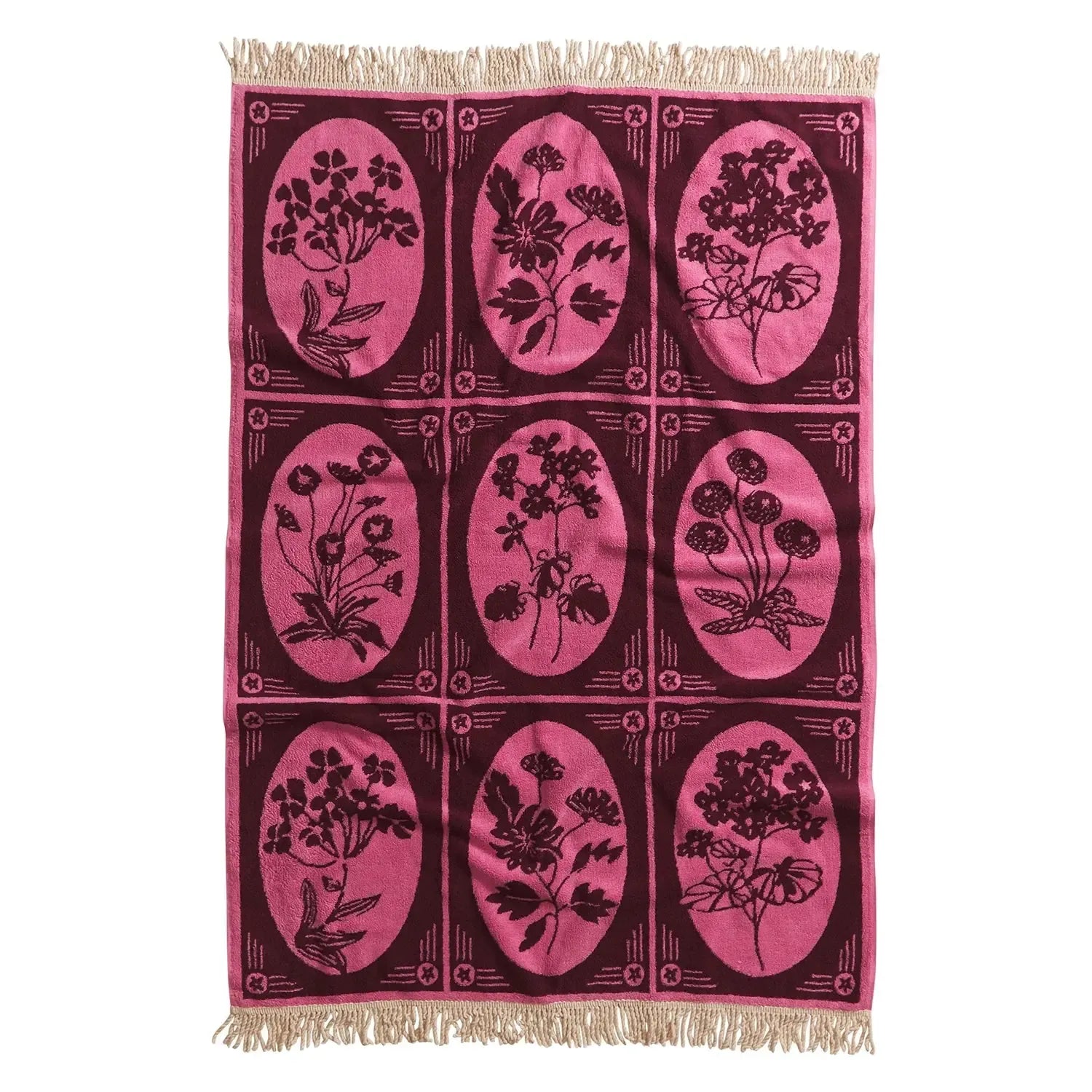 Gigi Bath Sheet - Cosmo Pink-Soft Furnishings-Sage & Clare-The Bay Room