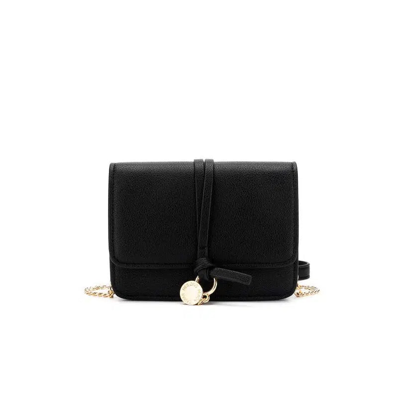 Gigi Black Crossbody Bag-Bags & Clutches-Black Caviar Designs-The Bay Room