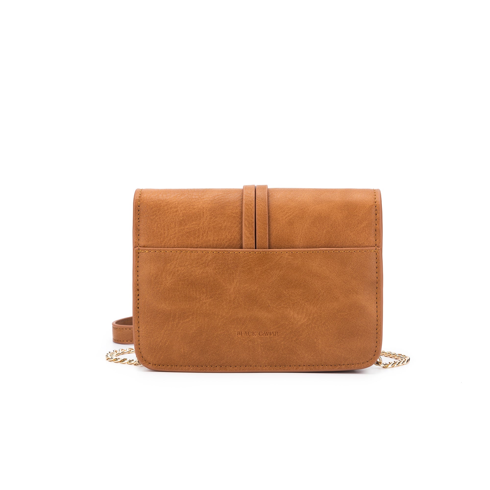 Gigi Tan Crossbody Bag-Bags & Clutches-Black Caviar Designs-The Bay Room