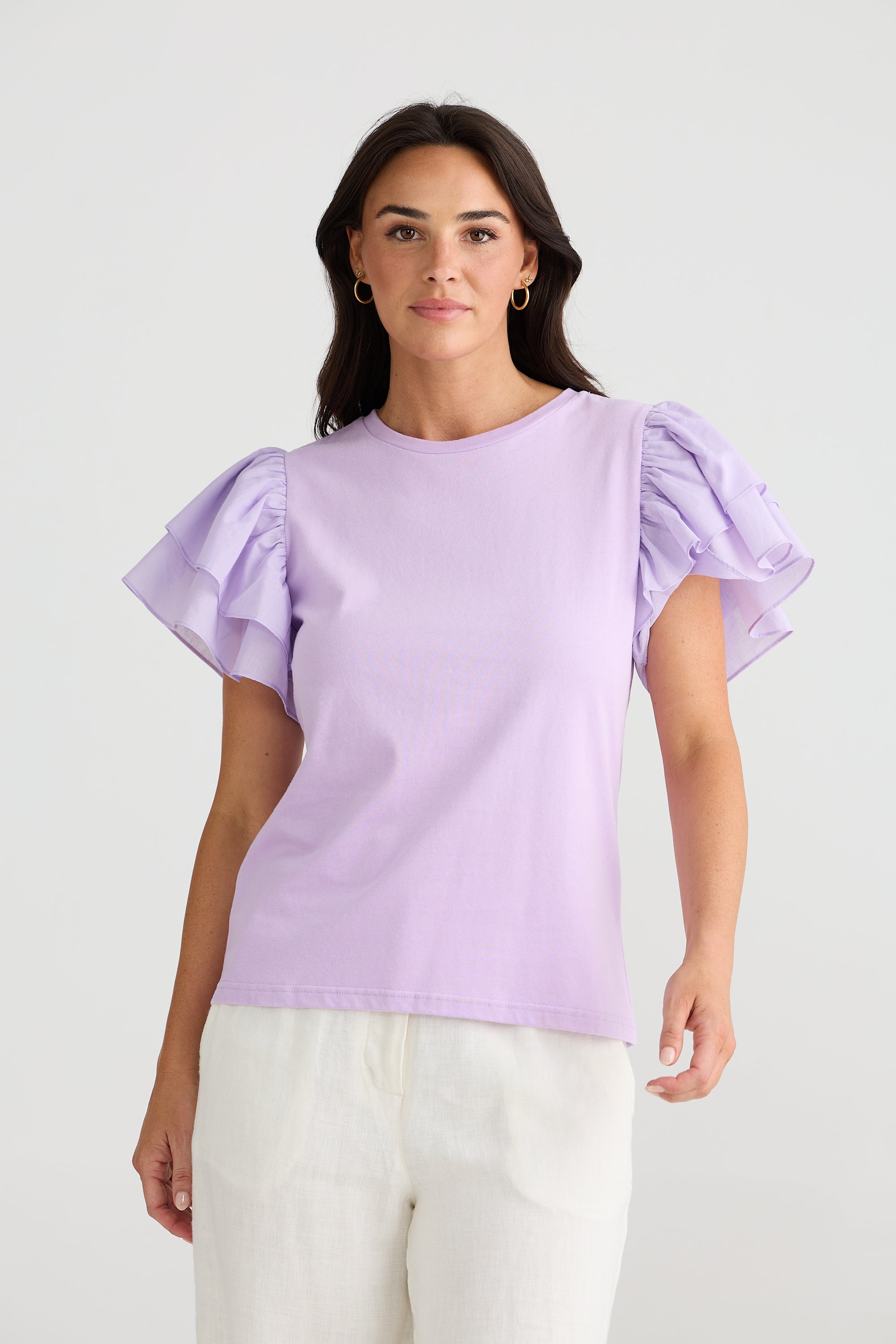 Gigi Tee - Lilac-General-Brave & True-The Bay Room