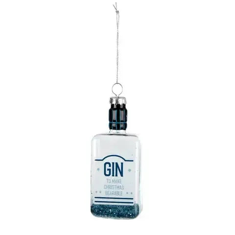 Gin Bottle Tree Ornament-Christmas-Coast To Coast Home-The Bay Room