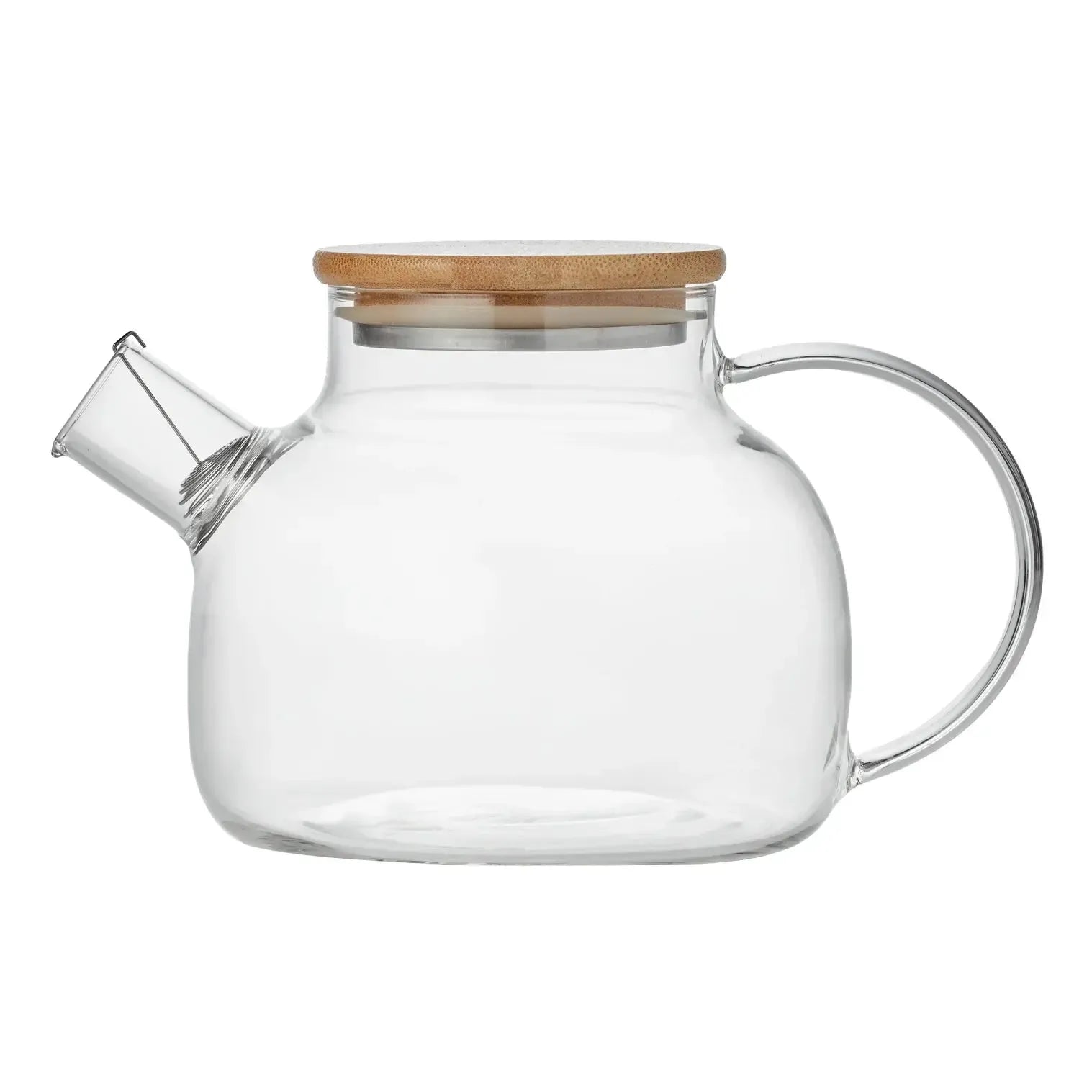 Glass Teapot with Filter 20x14x13cm/1L-Dining & Entertaining-Leaf & Bean-The Bay Room