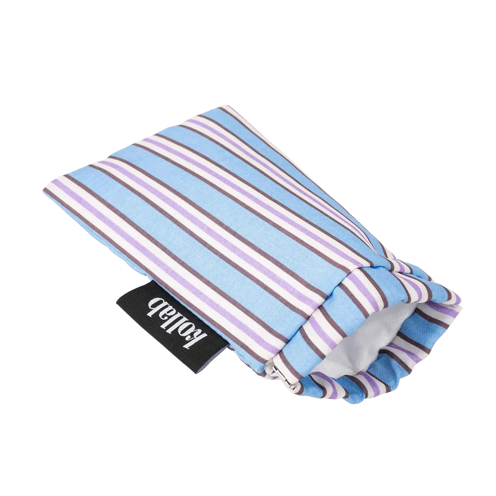 Glasses Case Choc Blue Stripe-Travel & Outdoors-Kollab-The Bay Room