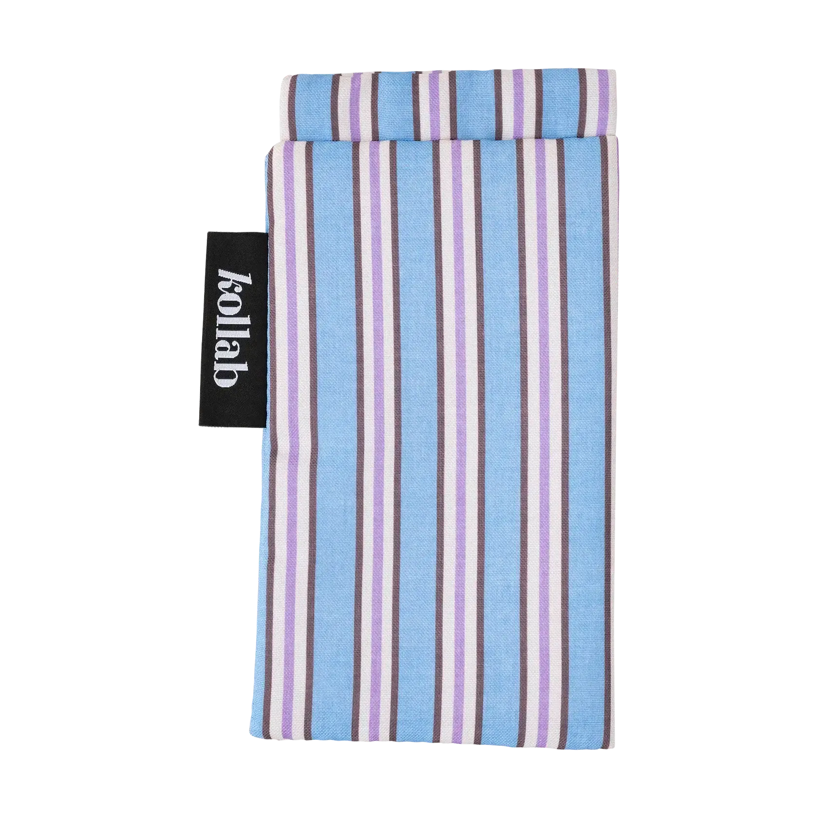 Glasses Case Choc Blue Stripe-Travel & Outdoors-Kollab-The Bay Room