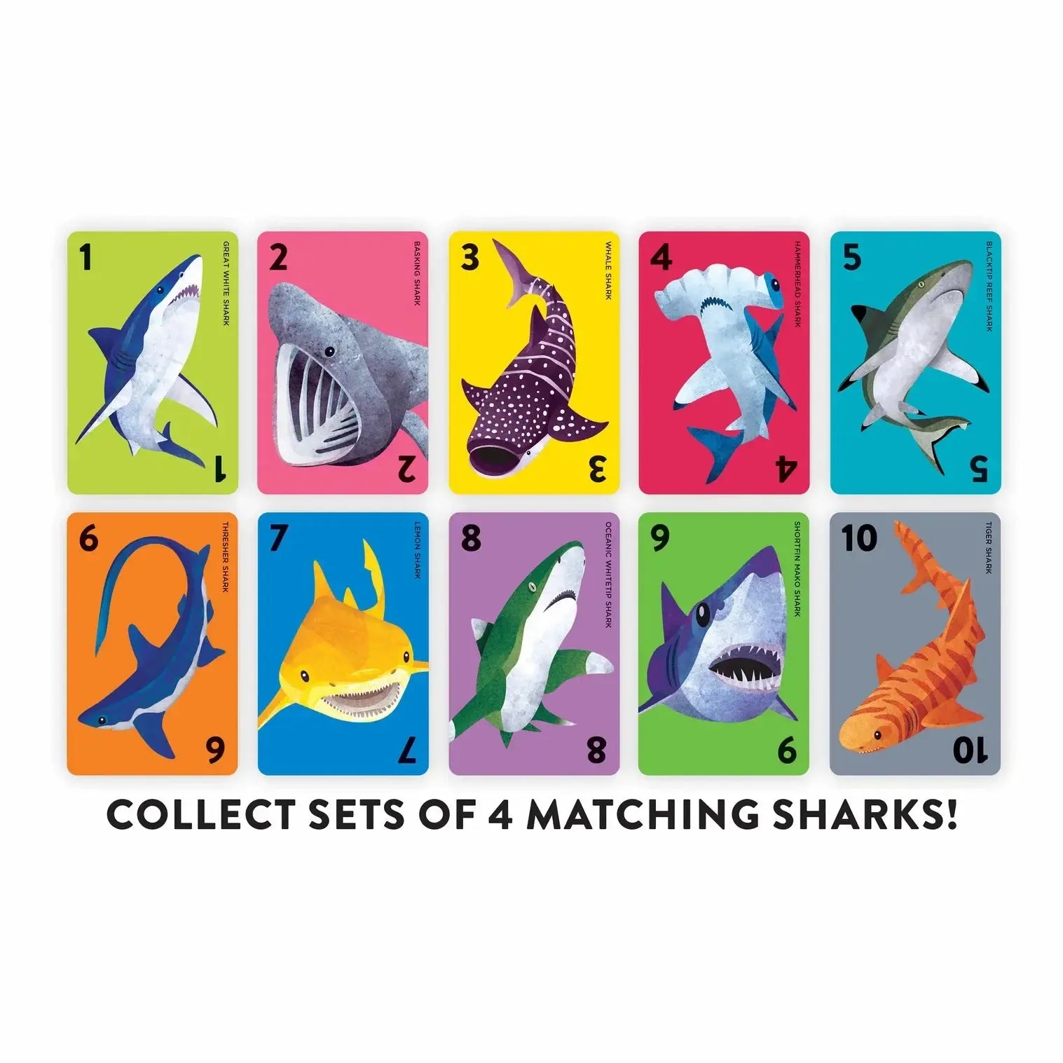Go Shark! Card Game-Toys-Mudpuppy-The Bay Room