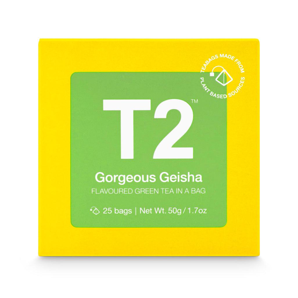 Gorgeous Geisha Tea Bag Cube 25 pack-Gourmet Food & Drink-T2-The Bay Room