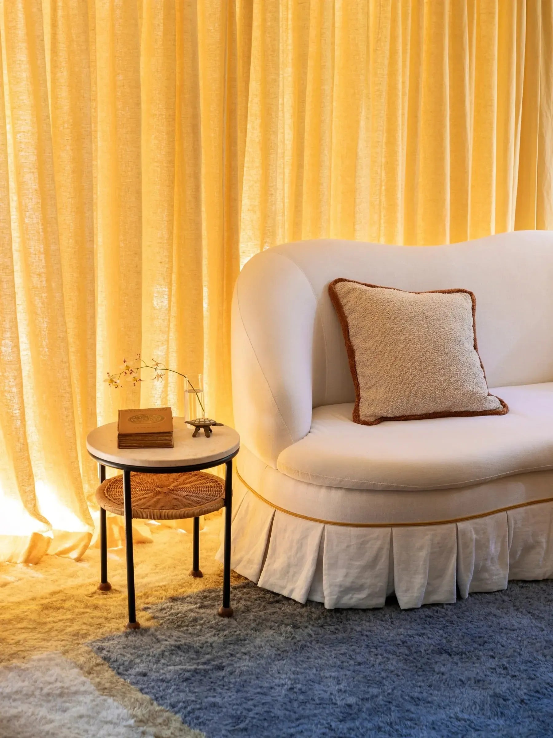 Grain Cream 50cm Cotton Cushion-Soft Furnishings-Bonnie & Neil-The Bay Room