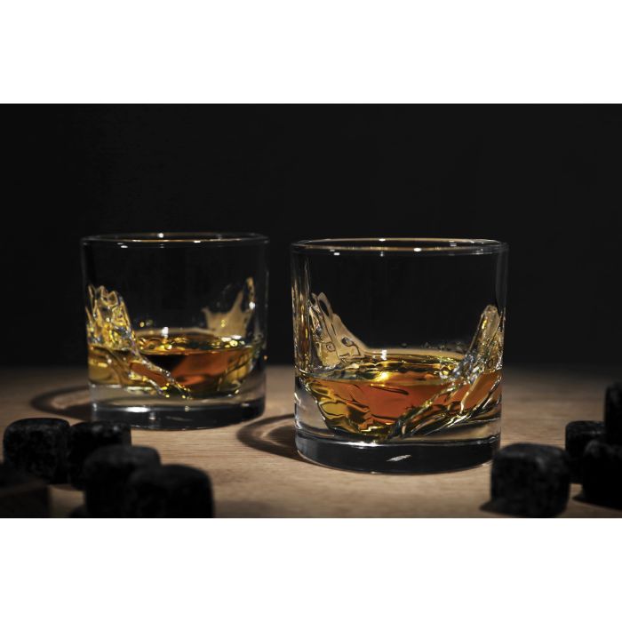 Grand Canyon Crystal Whiskey Glasses Set Of 2-Dining & Entertaining-Liiton-The Bay Room