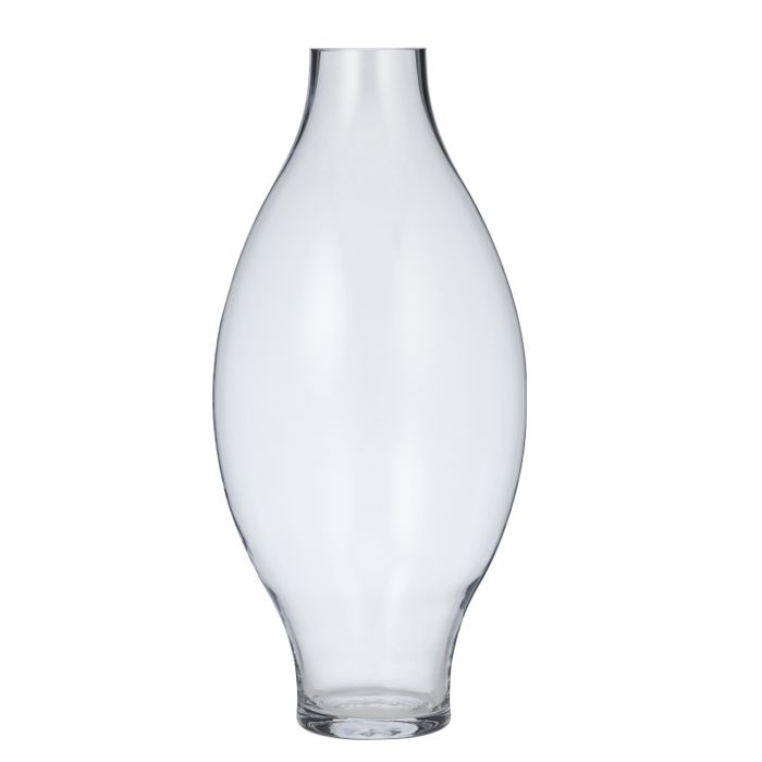 Grande Glass Balloon Vase 28x60cm Clear-Pots, Planters & Vases-Coast To Coast Home-The Bay Room