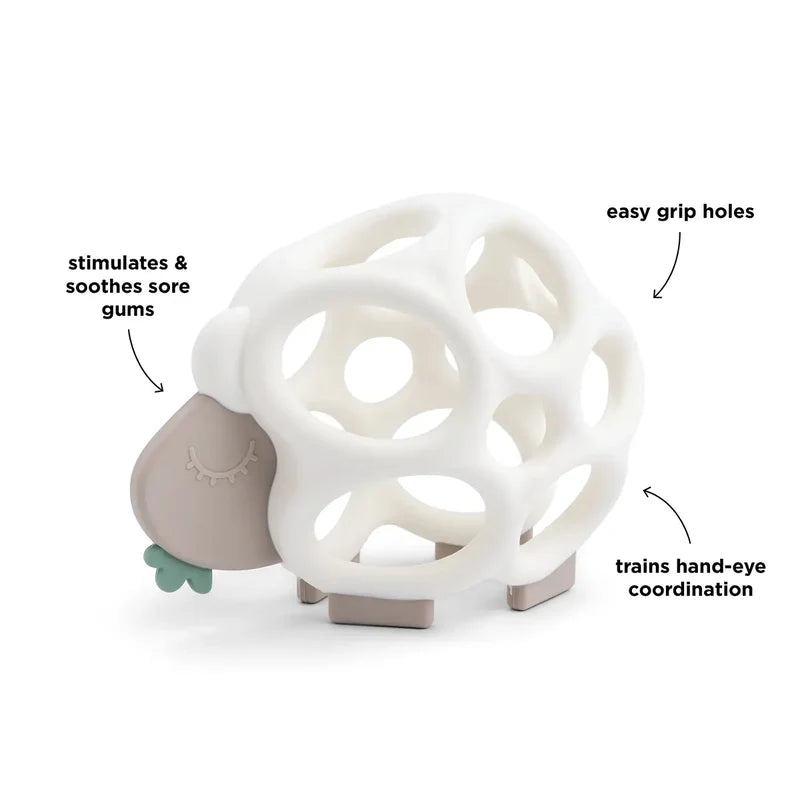 Grip & Teether Toy Sheepy-Toys-Done by Deer-The Bay Room