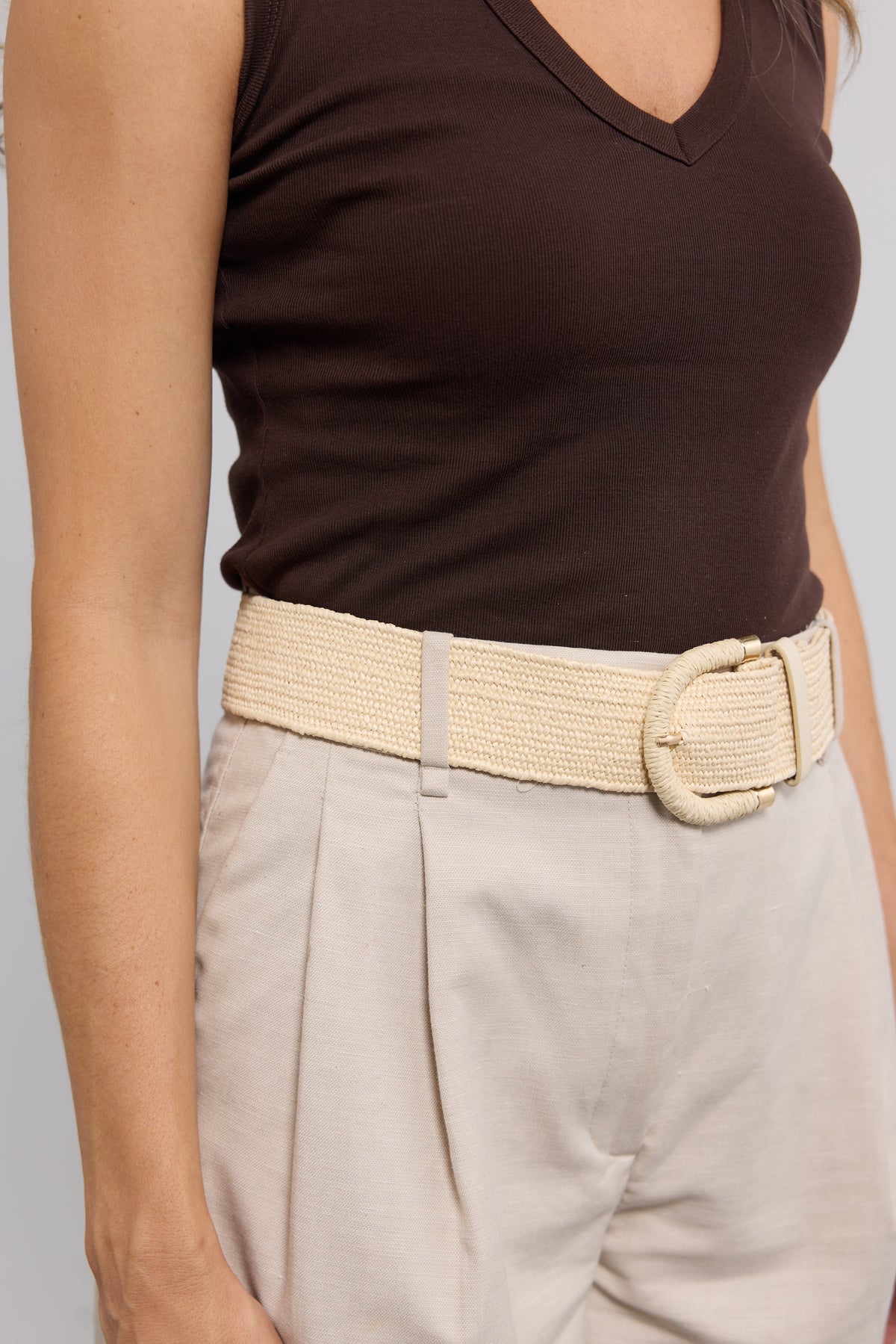 Reid Belt - Beige