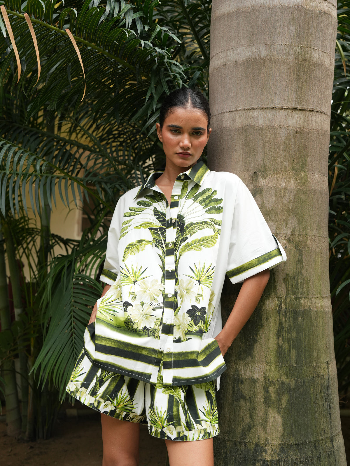 Nalani Shirt - Botanica Print