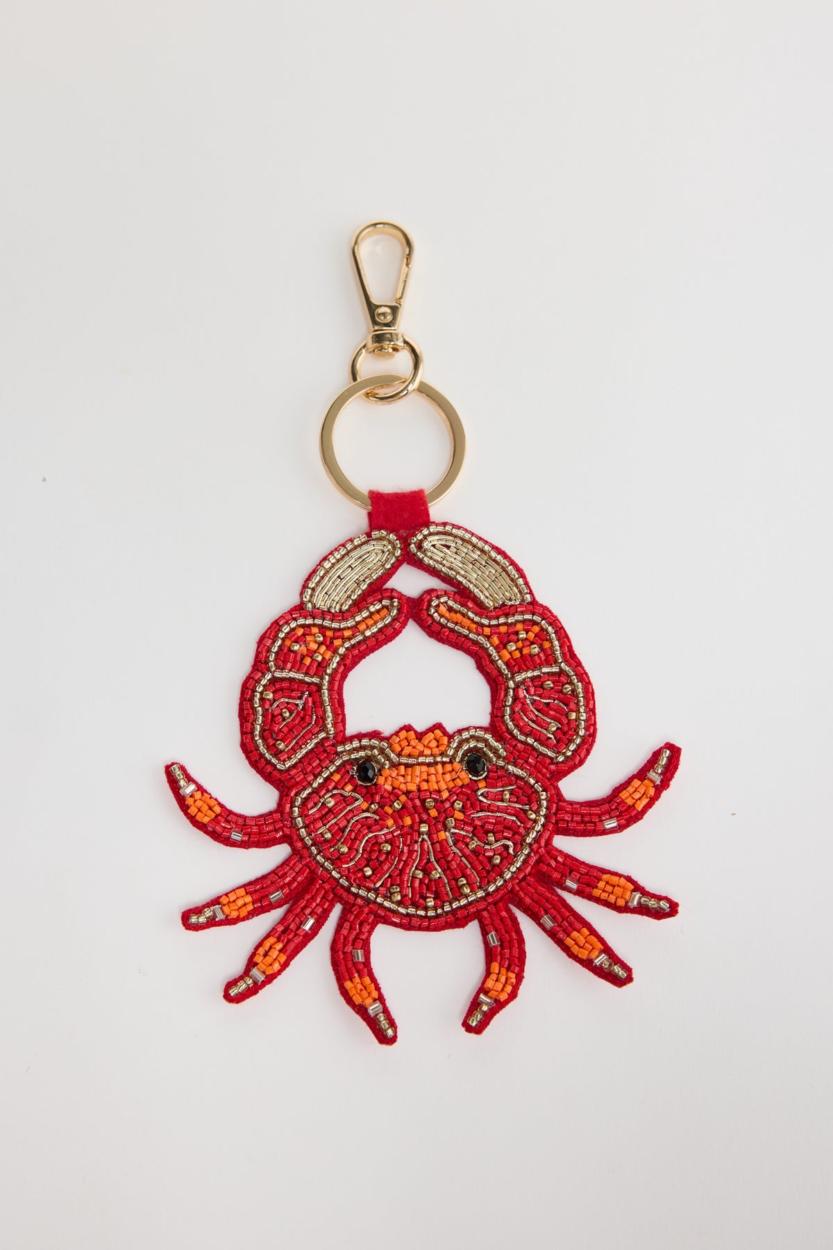 Crab Keyring - Red