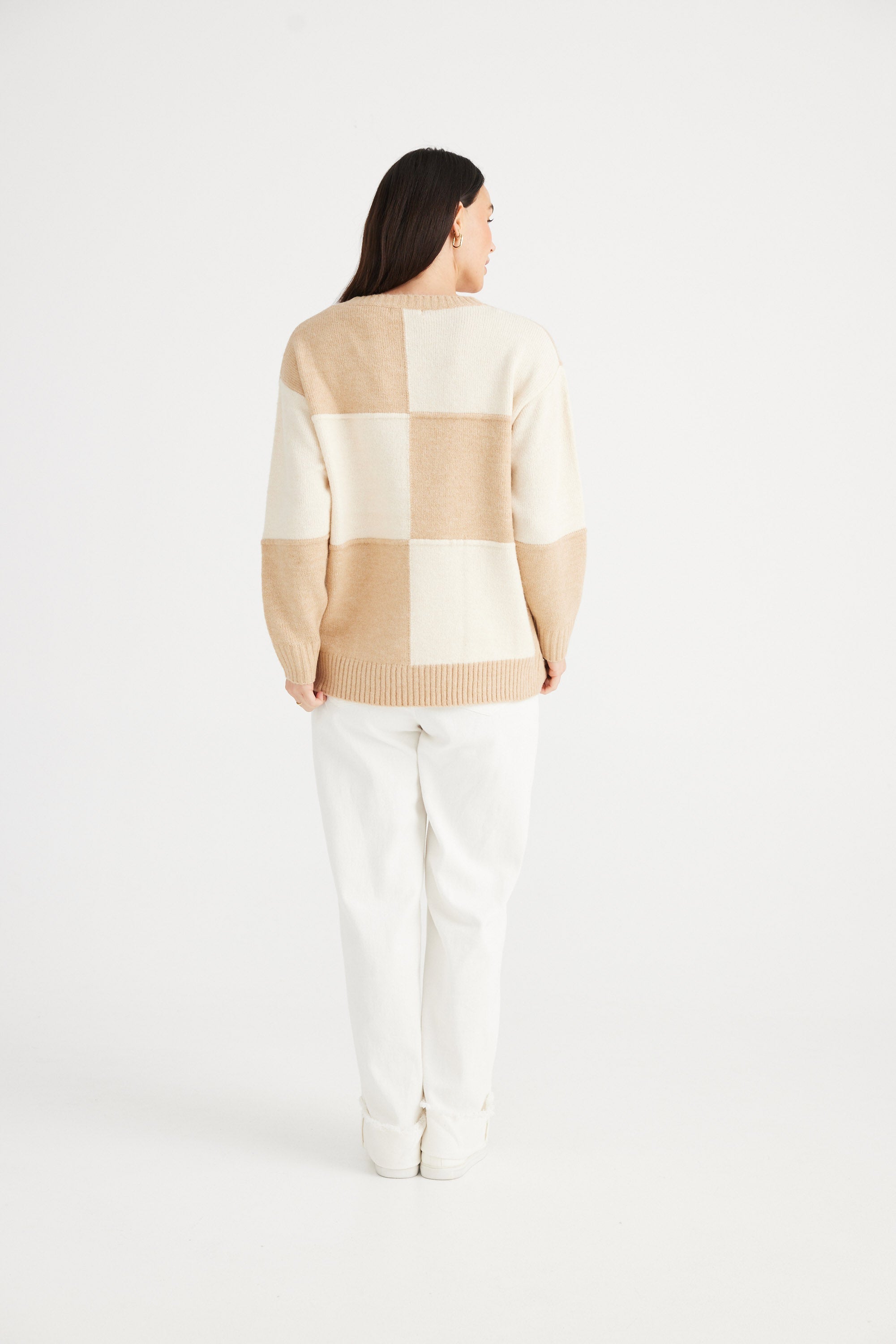 Hamilton Knit - Natural-Knitwear & Jumpers-Brave & True-The Bay Room