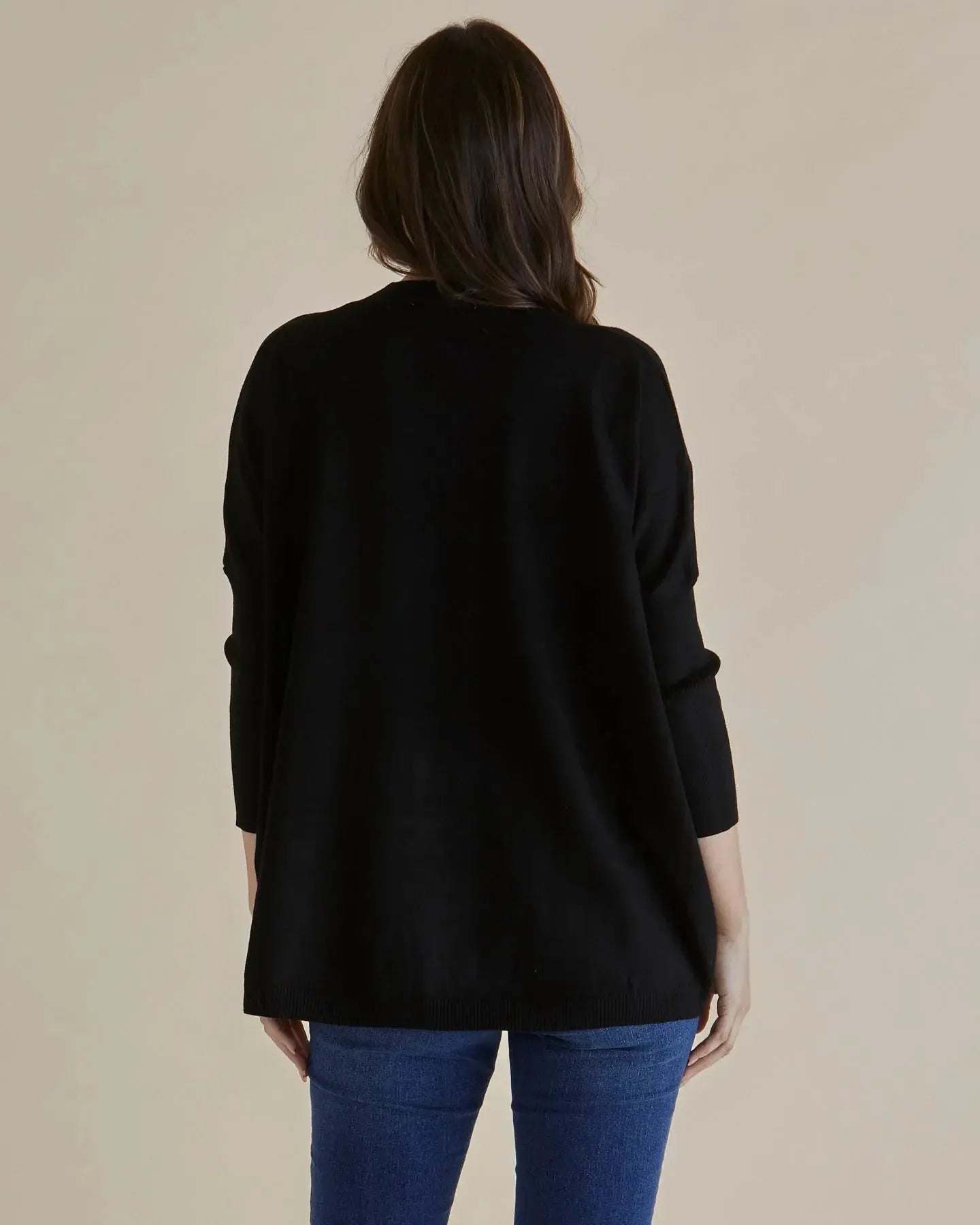 Hampton Cardigan - Black-Knitwear & Jumpers-Betty Basics-The Bay Room