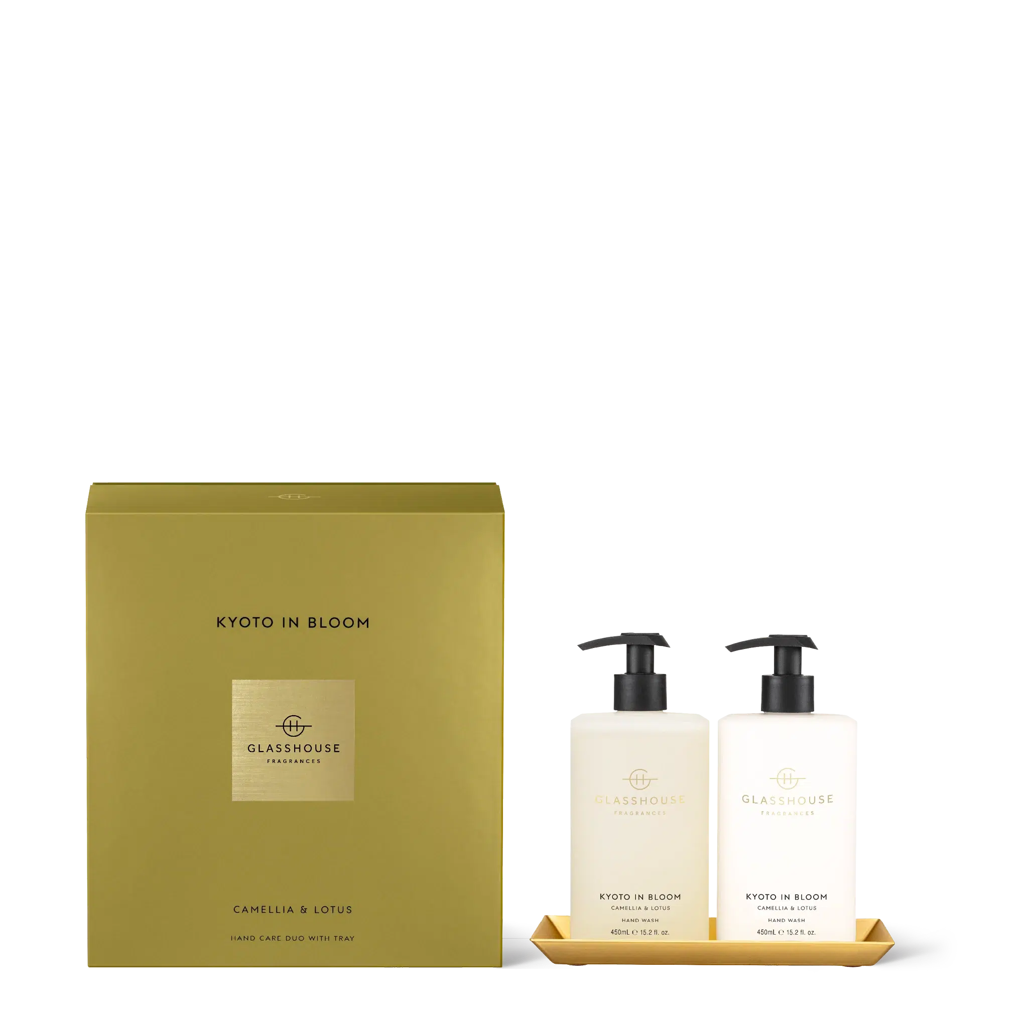 Hand Care Duo - Asst Fragrances-Candles & Fragrances-Glasshouse-Kyoto In Bloom-The Bay Room