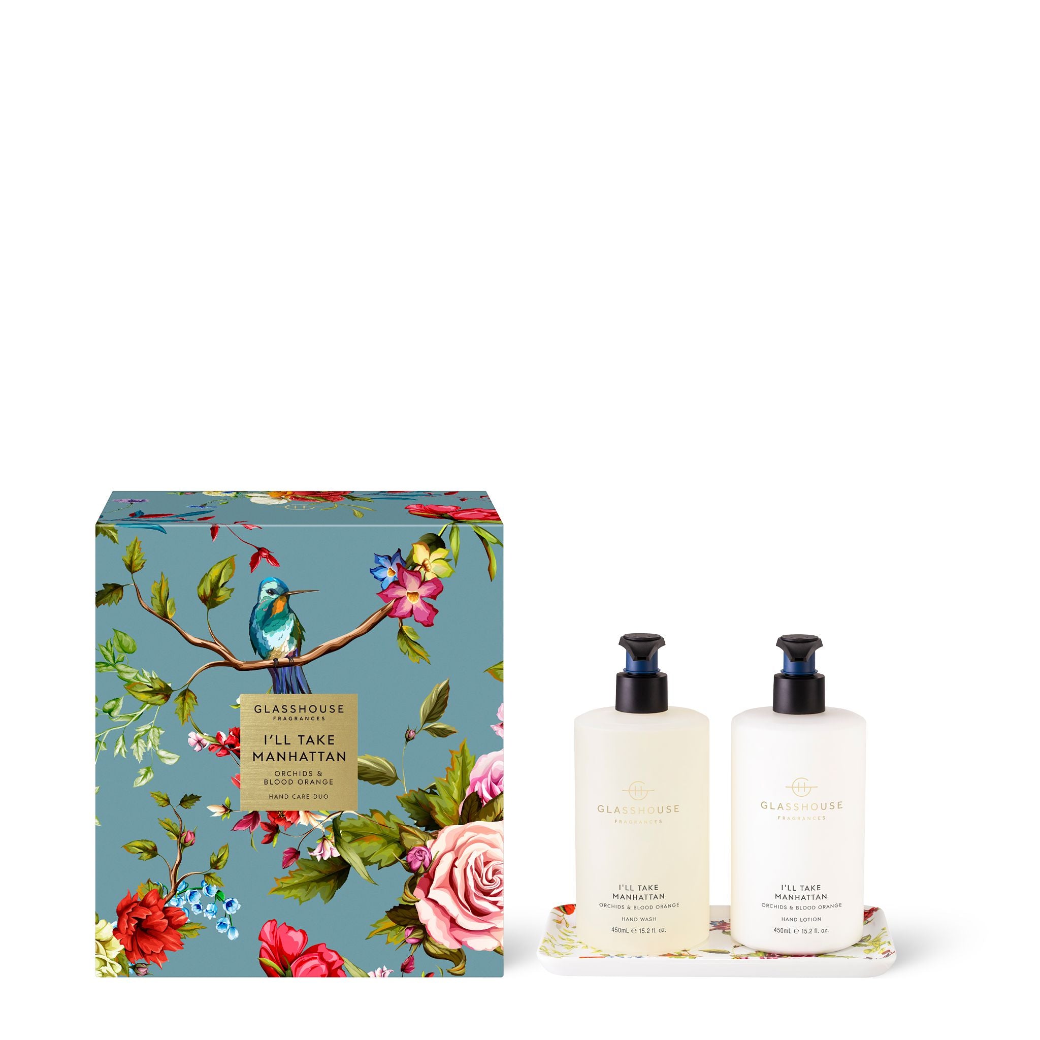 Hand Care Duo Gift Set - I'll Take Manhattan-Candles & Fragrance-Glasshouse-The Bay Room