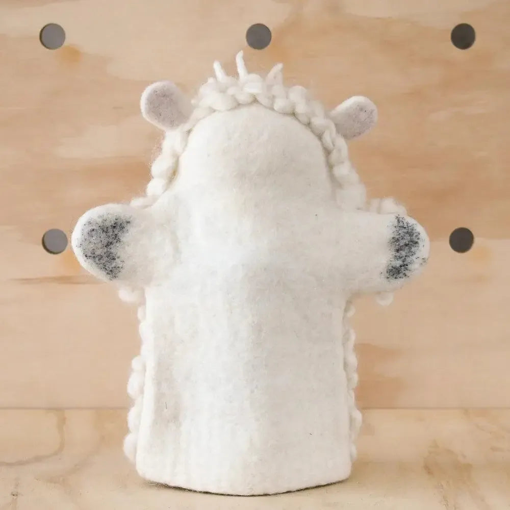 Hand Puppet - Sheep-Toys-Tara Treasures-The Bay Room