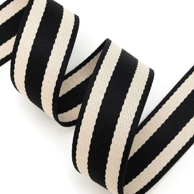 Handbag Strap - Black & White-Bags & Clutches-Black Caviar Designs-The Bay Room