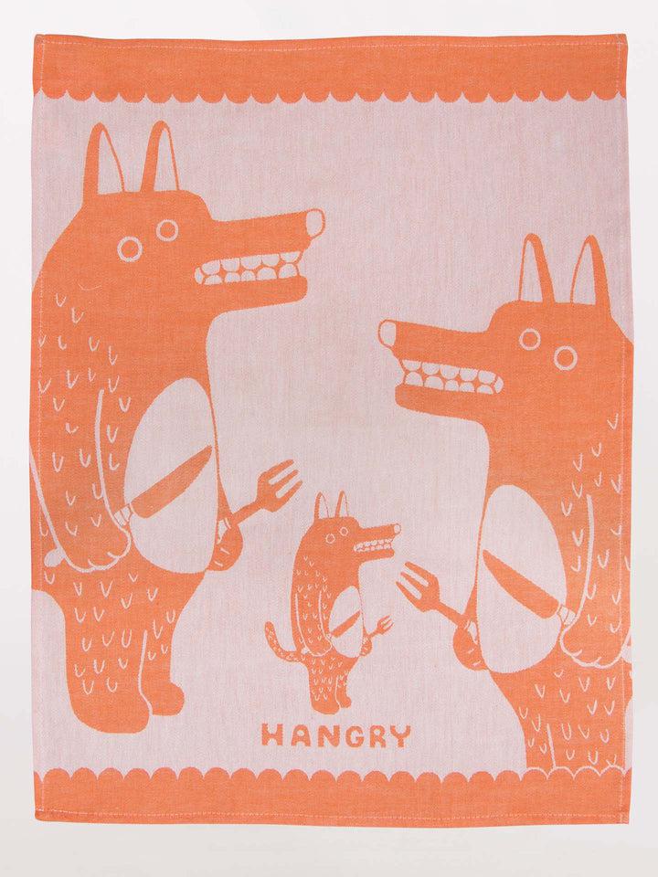 Hangry Dish Towel-Fun & Games-Blue Q-The Bay Room