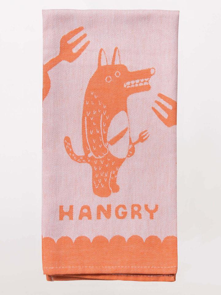 Hangry Dish Towel-Fun & Games-Blue Q-The Bay Room