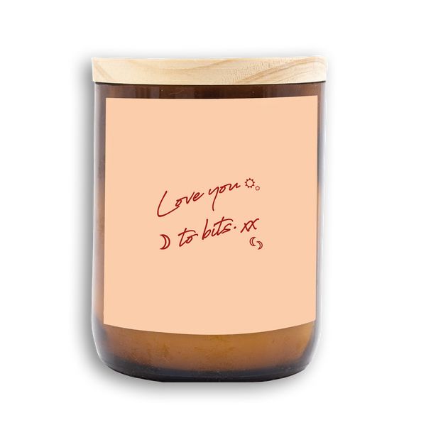 Happy Days Soy Candle - Love You to Bits-Candles & Fragrances-The Commonfolk Collective-The Bay Room