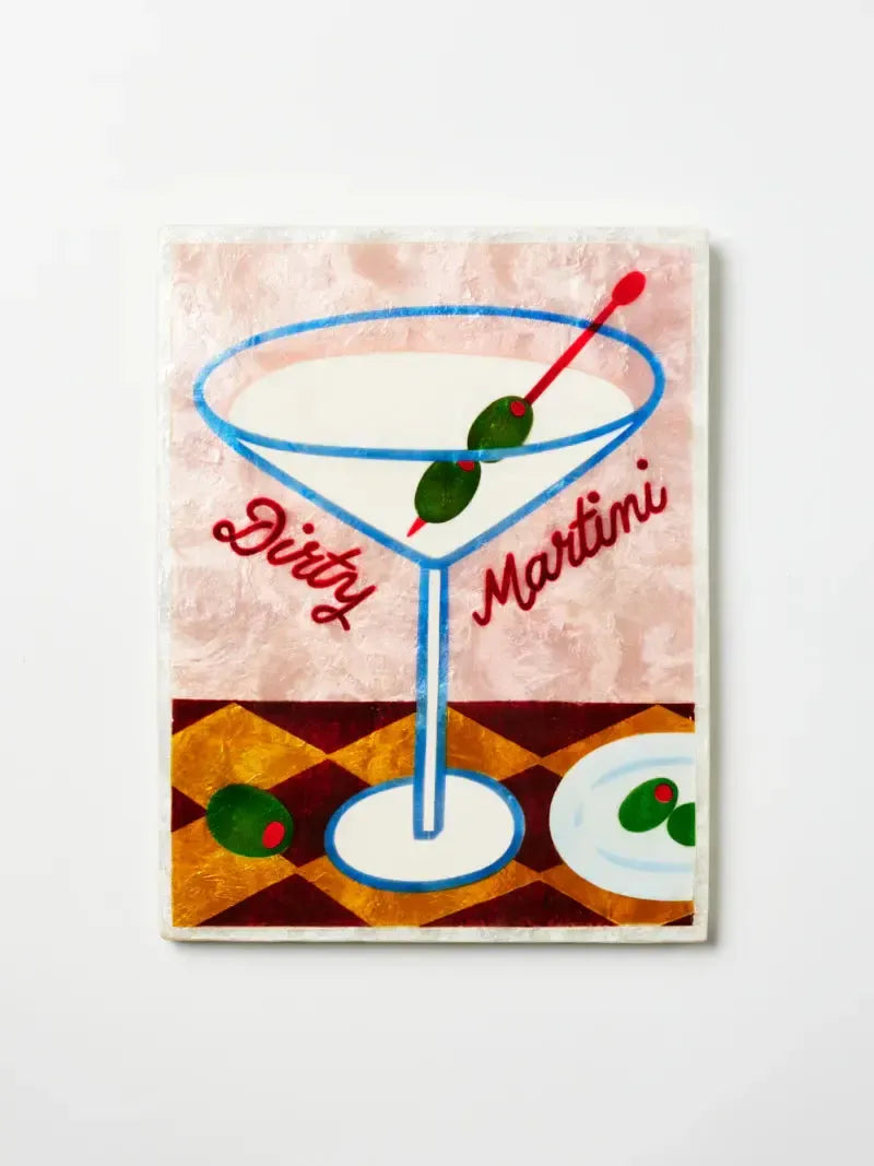 Happy Hour Martini Tile-Wall Decor-Jones & Co-The Bay Room