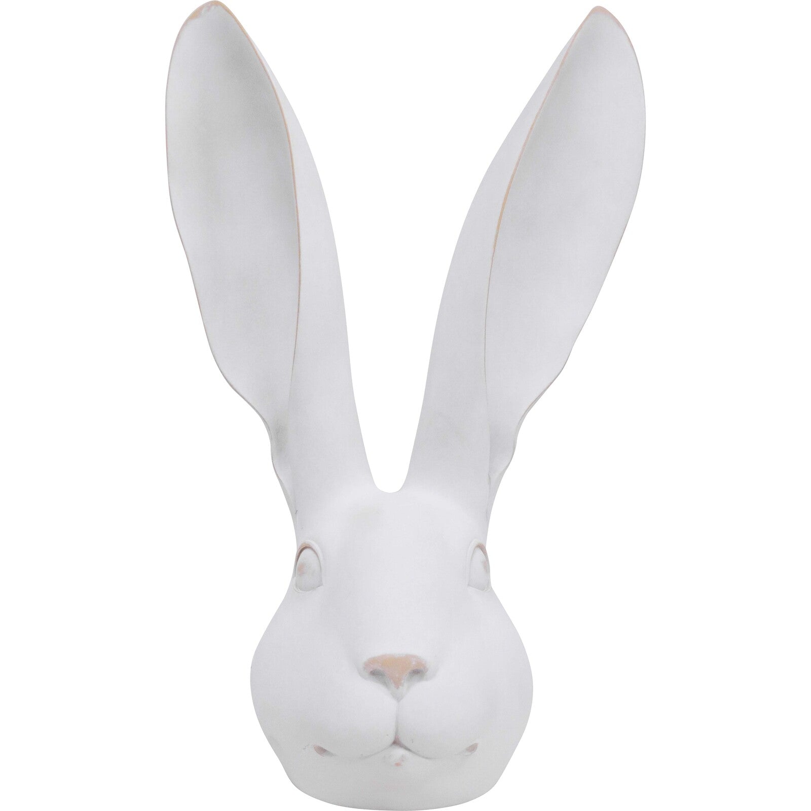 Hare Head XL Rustic White-Decor Items-Lavida-The Bay Room