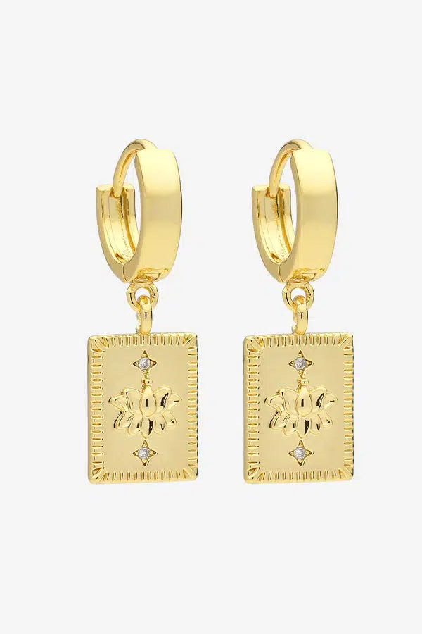 Hari Gold Earring-Jewellery-Liberte-The Bay Room