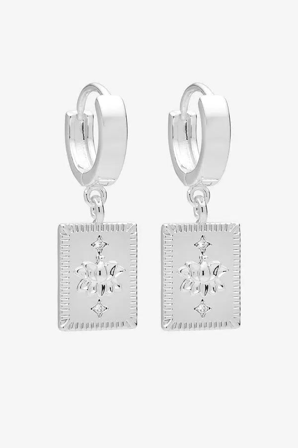 Hari Silver Earring-Jewellery-Liberte-The Bay Room