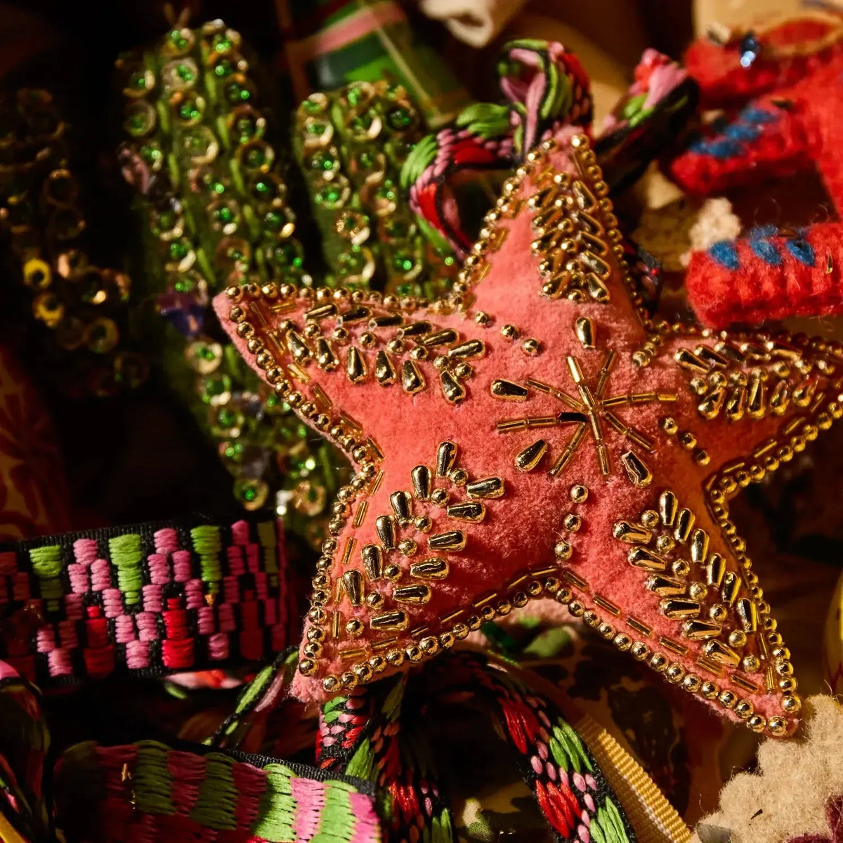 Hattie Beaded Decoration-Christmas-Sage & Clare-The Bay Room