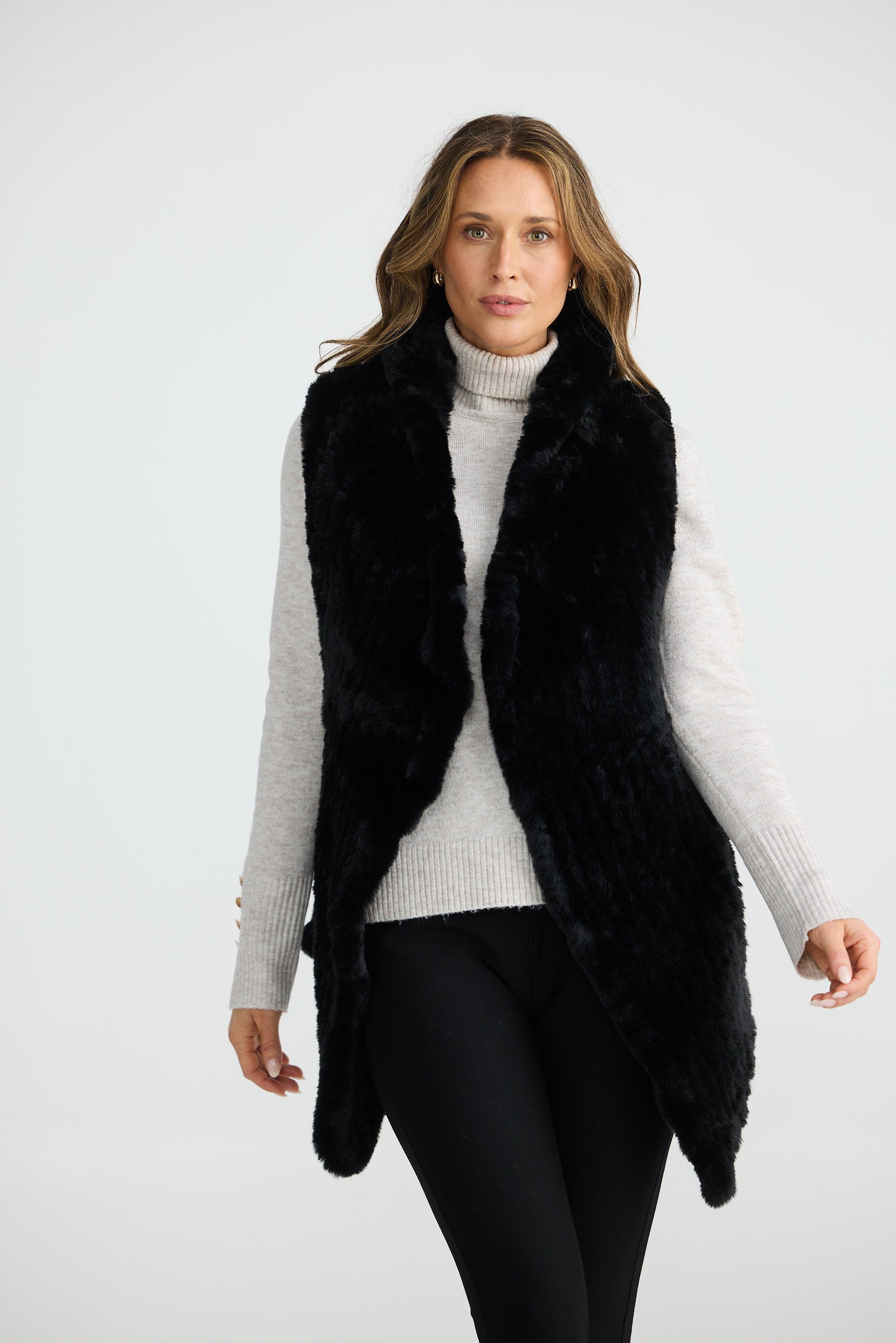 Haywood Vest - Black-Jackets, Coats & Vests-Brave & True-The Bay Room