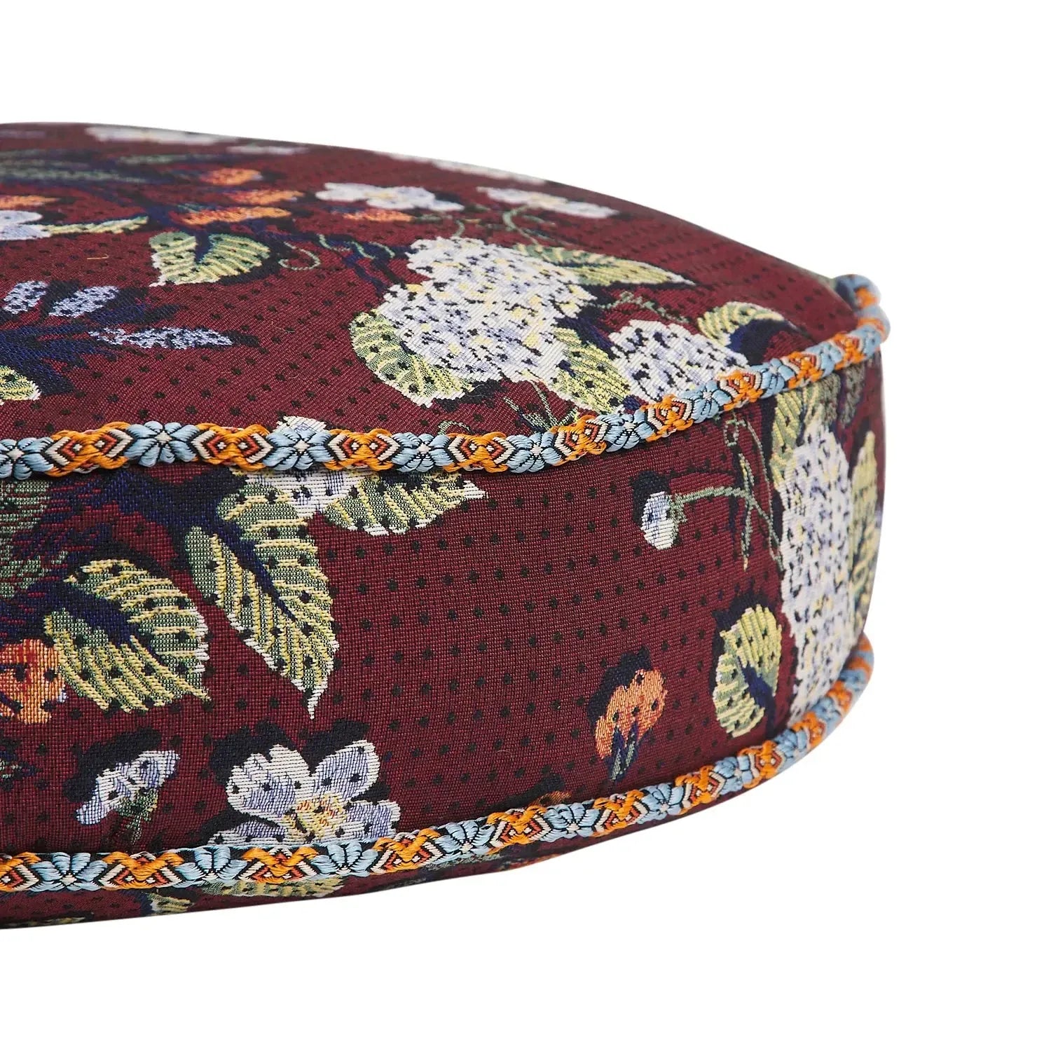 Heidi Jacquard Floor Cushion-Soft Furnishings-Sage & Clare-The Bay Room
