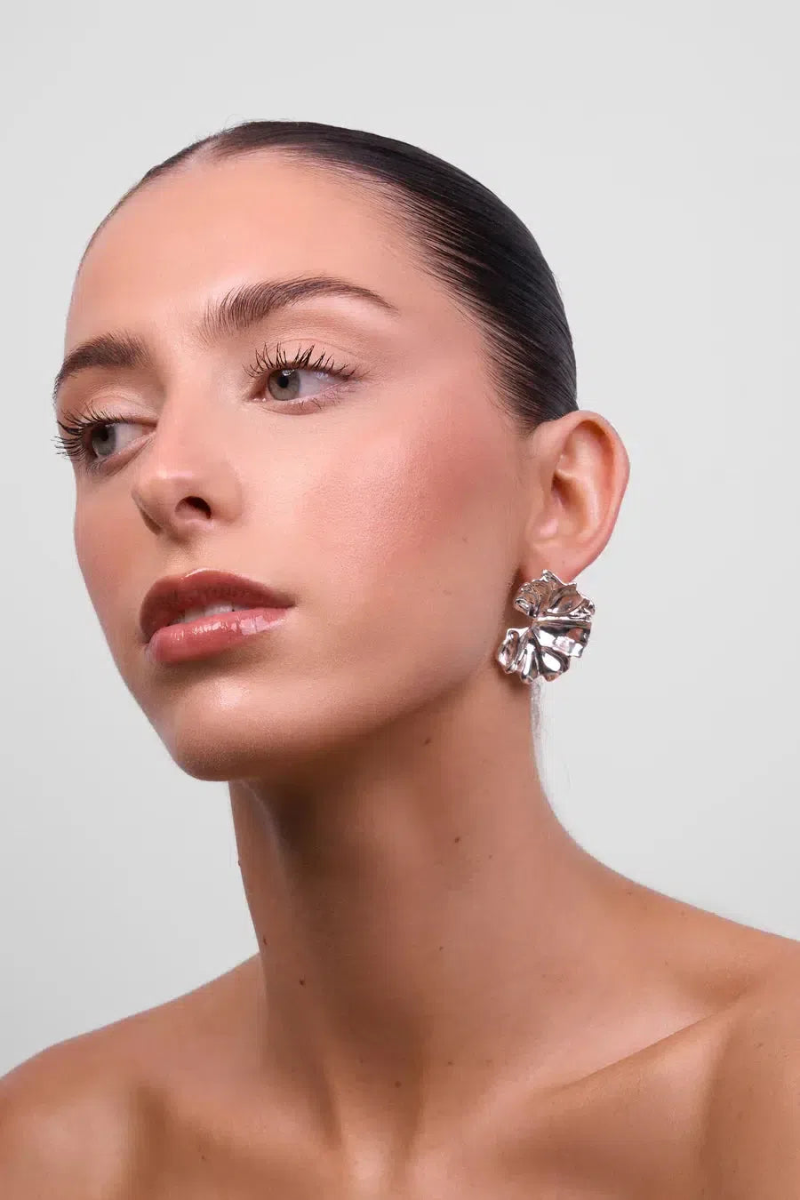 Henrietta Silver Earring-Jewellery-Liberte-The Bay Room