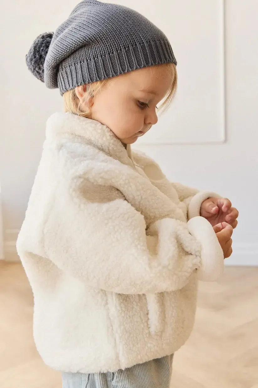 Henrik Zip Pullover - Natural-Clothing & Accessories-Jamie Kay-The Bay Room
