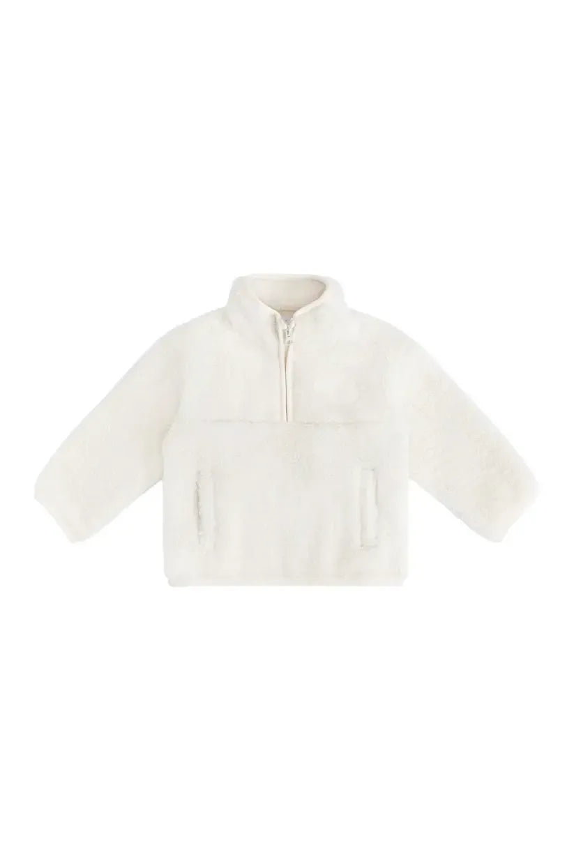 Henrik Zip Pullover - Natural-Clothing & Accessories-Jamie Kay-The Bay Room