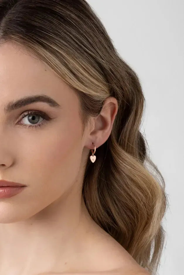 Hestia Gold Huggie-Jewellery-Liberte-The Bay Room