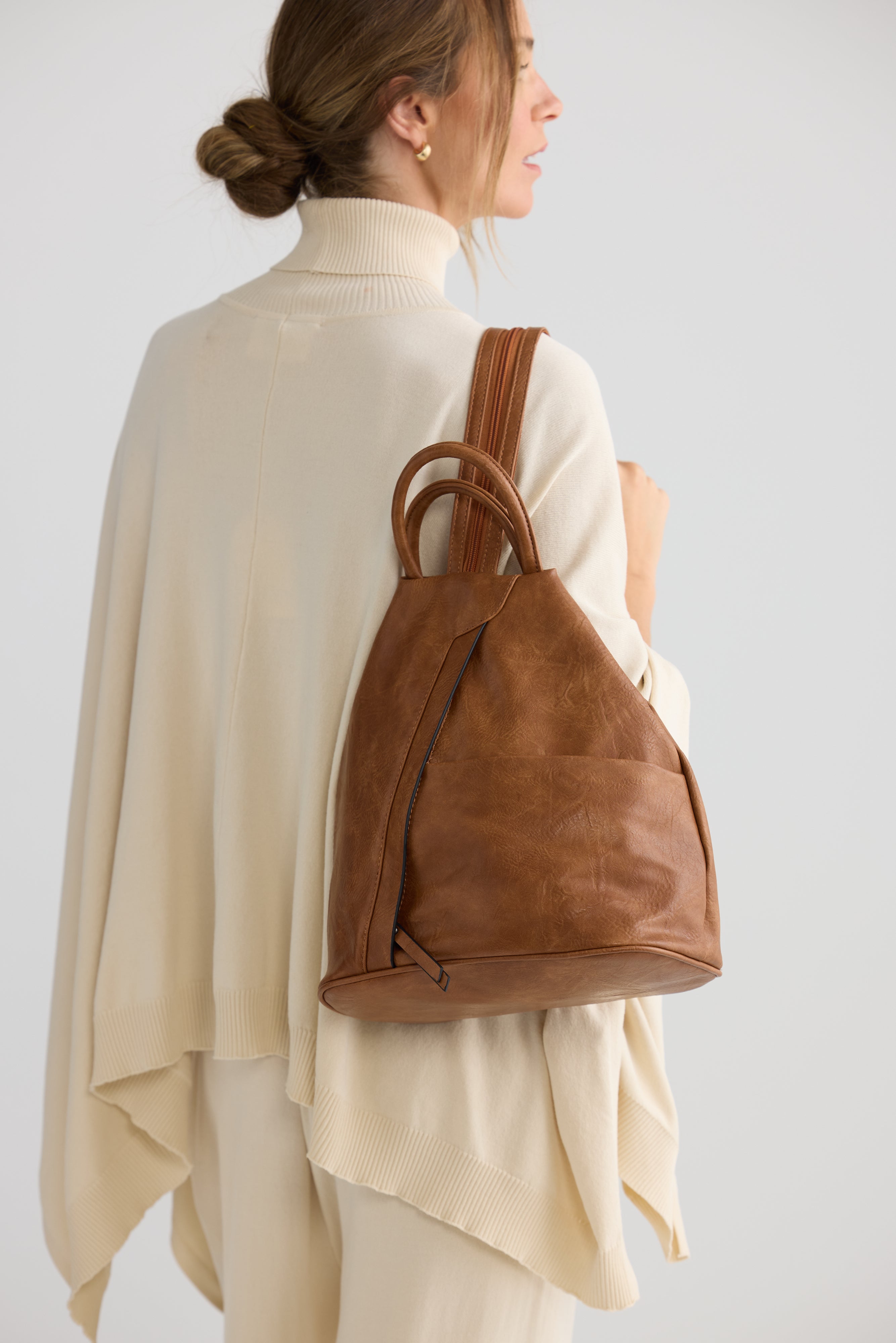 Hidden Valley Backpack - Tan-Bags & Clutches-Holiday-The Bay Room