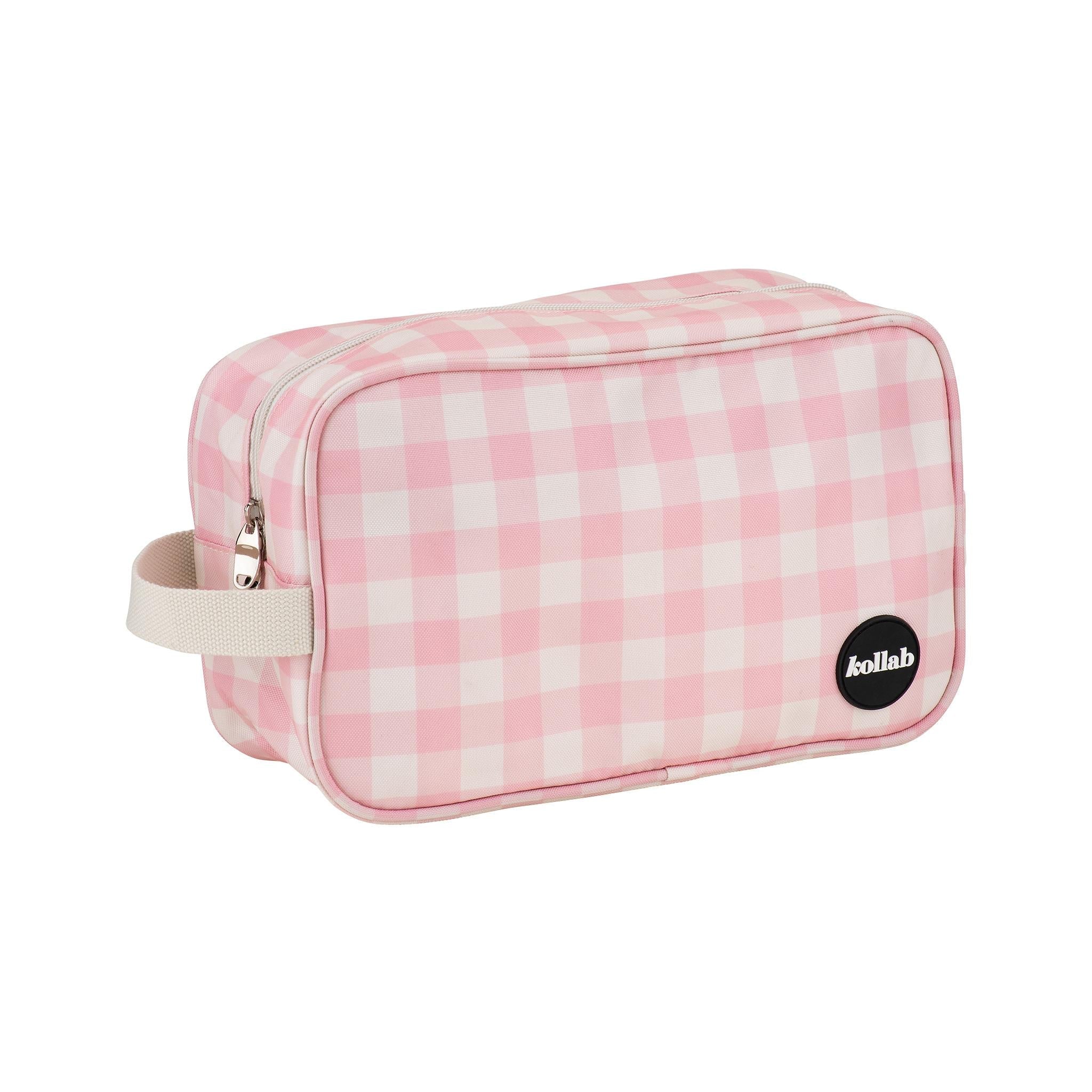 Holiday Travel Bag Candy Pink Check-Travel & Outdoors-Kollab-The Bay Room