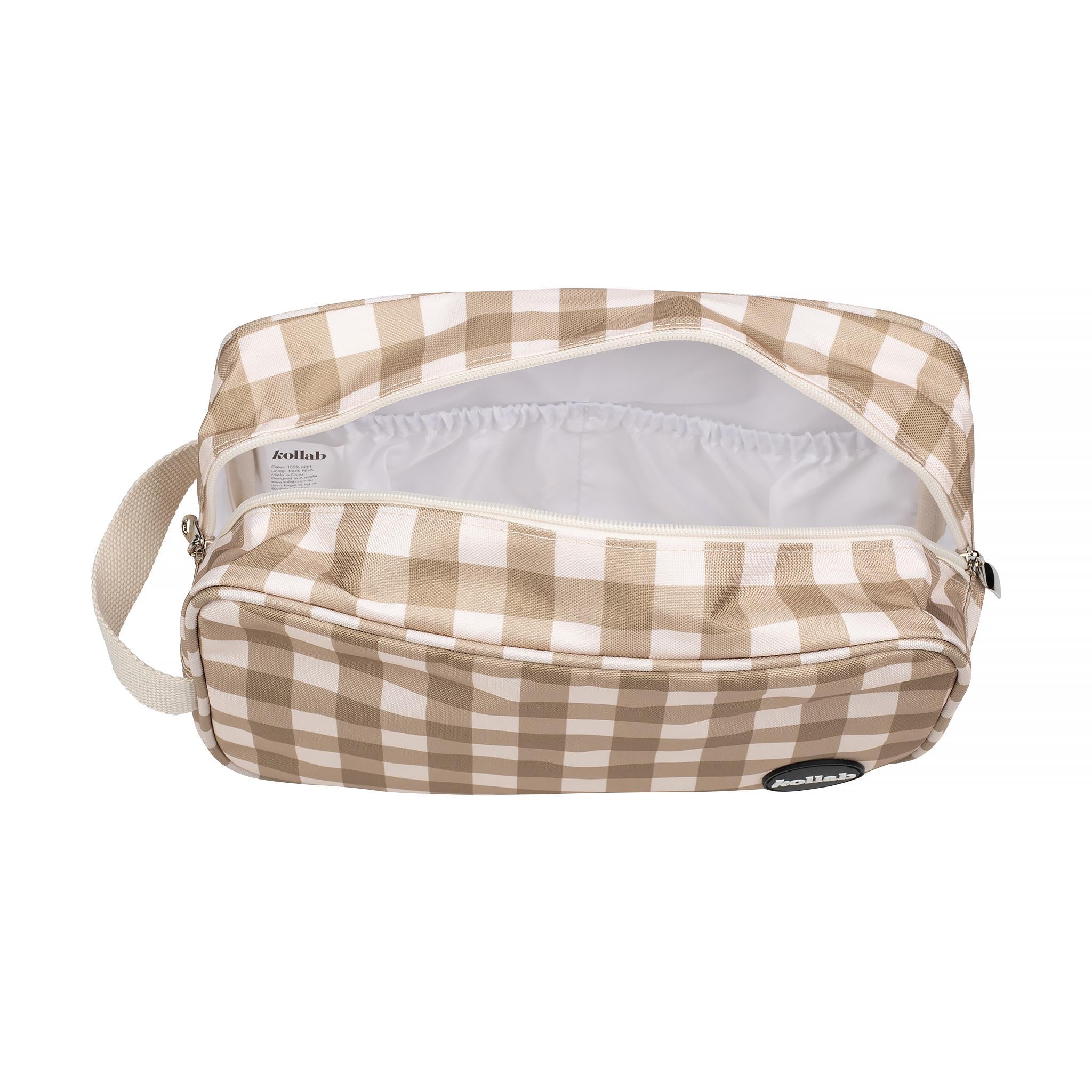 Holiday Travel Bag Olive Check-Travel & Outdoors-Kollab-The Bay Room